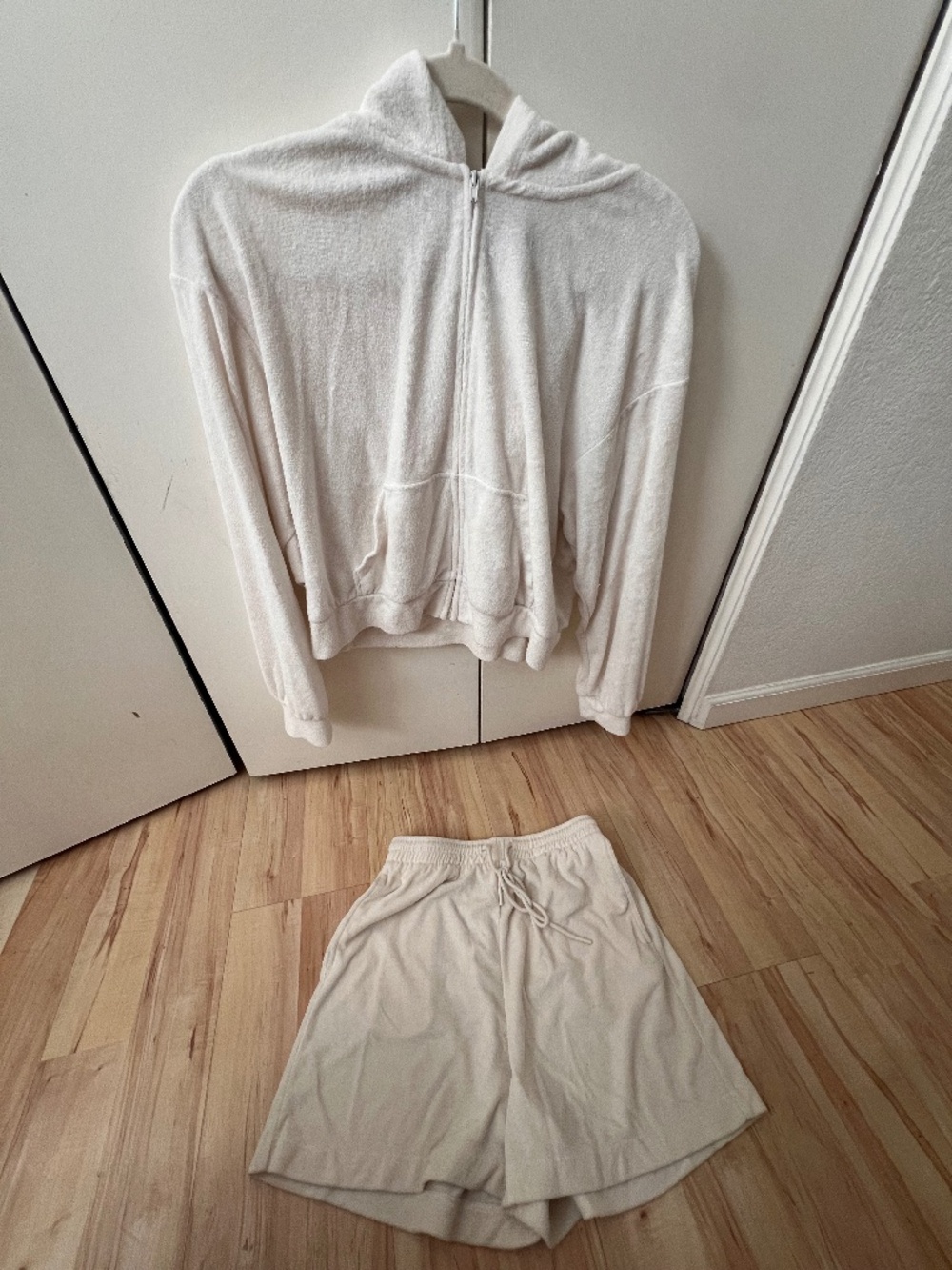 H&M Terry Cloth Jacket and Short Set